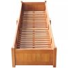 Garden Raised Bed Acacia Wood 78.7"x19.7"x9.8" - Brown