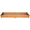 Garden Raised Bed Acacia Wood 78.7"x19.7"x9.8" - Brown